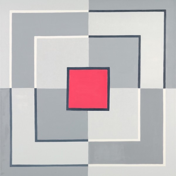 Jane Goodwin - The Nearness of You: 70x70 oil on canvas