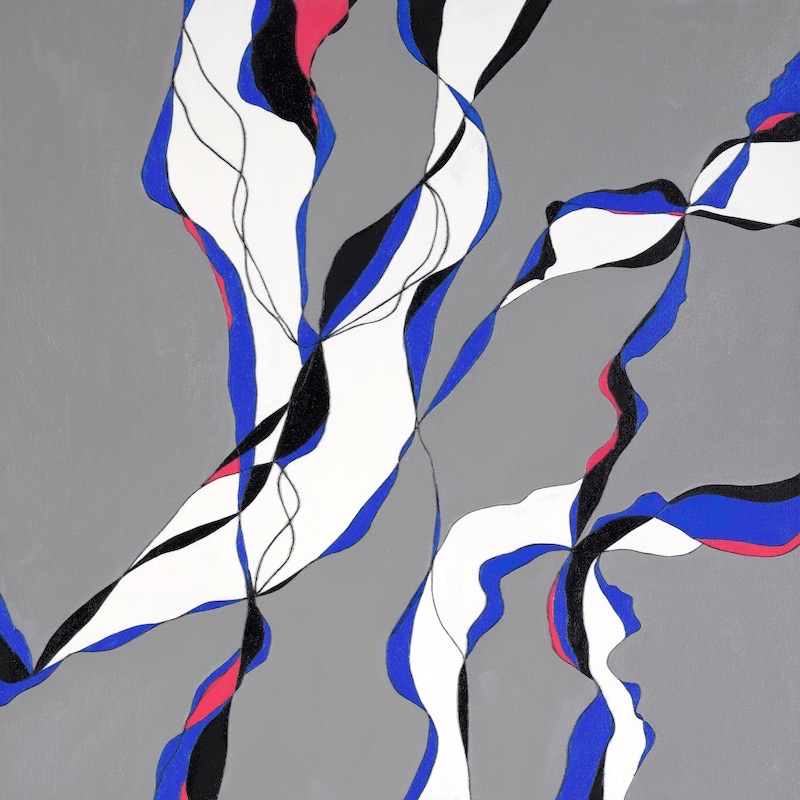 Jane Goodwin - Light Years: 60x60cm Oil on canvas